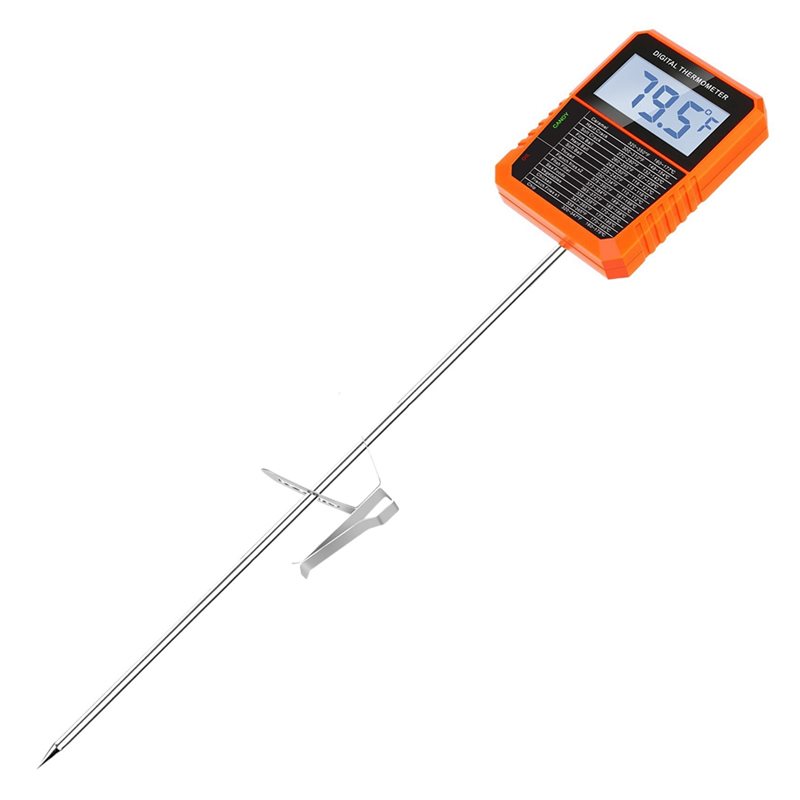 Thermometer Digital - Y42A-TP510 디지털 온도계, 냄비 클립 포함
