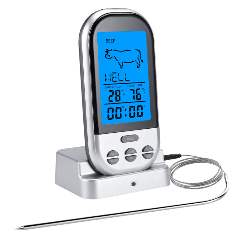 Thermometer Digital - 무선 BBQ 타이머 온도계 주방 오븐
