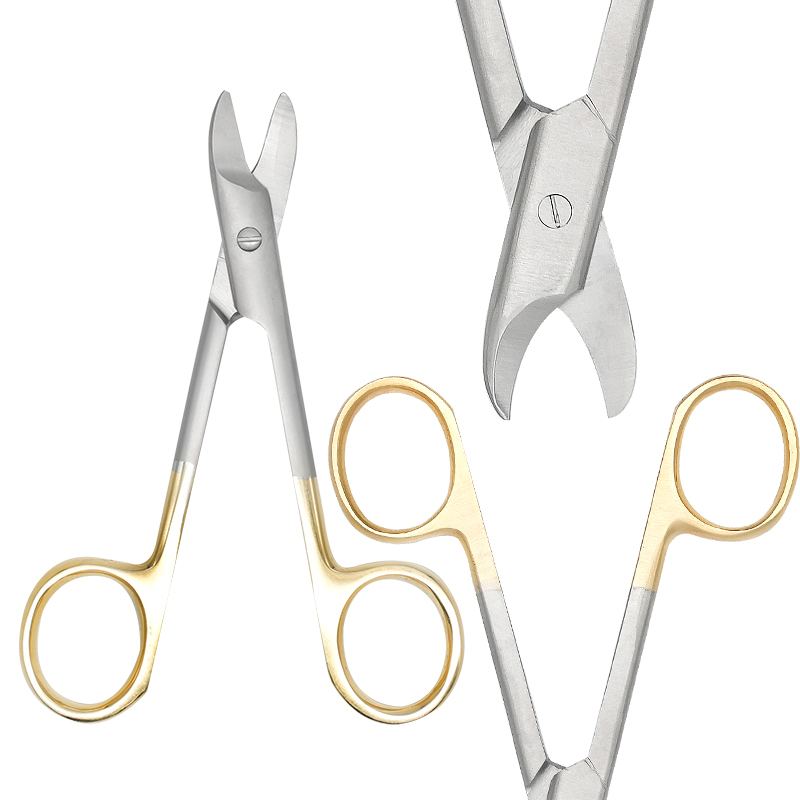 Medical Scissors - 1pc 금속 크라운 가위 스테인레스 스틸