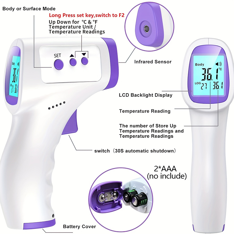 비접촉식 적외선 이마 체온계 또는 손가락 맥박 산소 측 - Pulse Oximeter 리뷰 및 가격