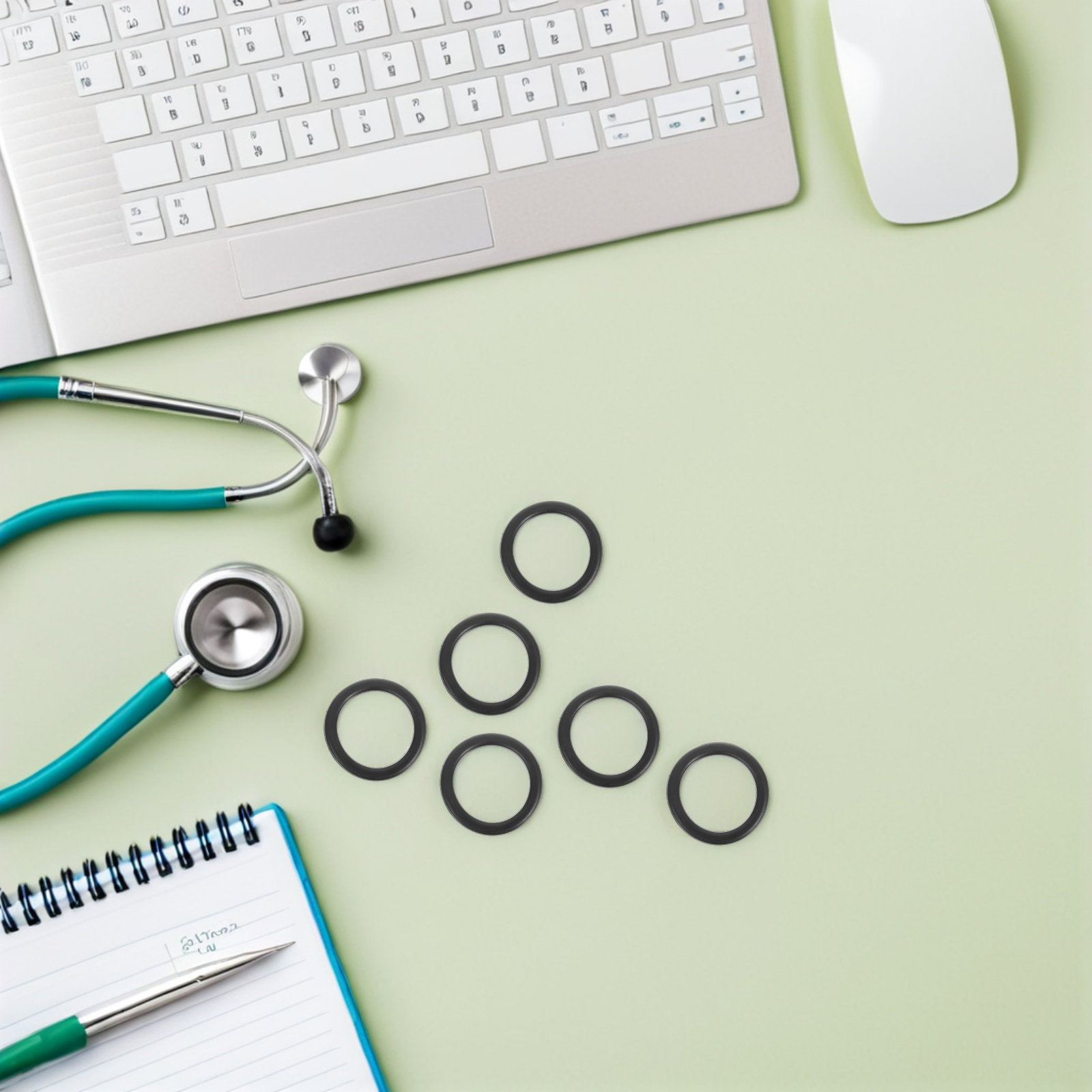 10개입 청진기 다이어프램용 냉각 링, 뛰어난 보온성을 - Stethoscope 리뷰 및 가격