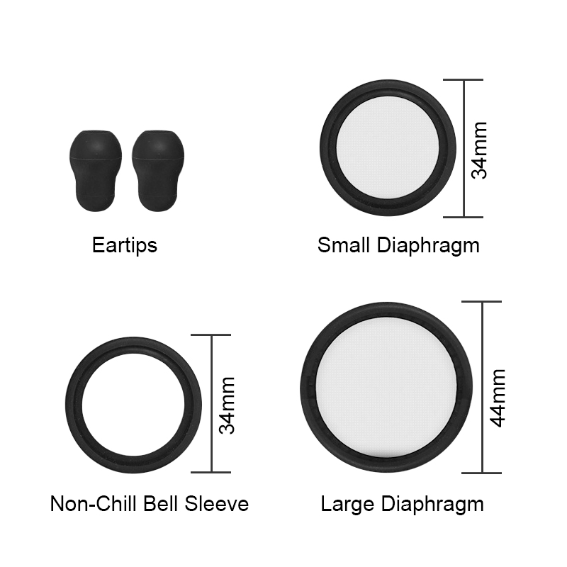 조정 가능한 청진기 예비 부품 교체용 이어팁 다이어프램 - Stethoscope 리뷰 및 가격