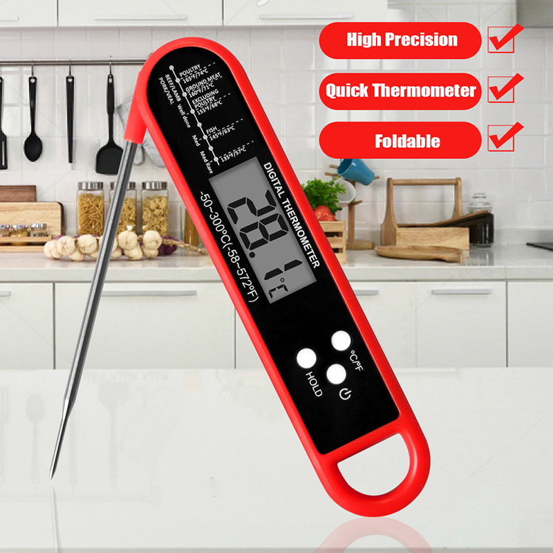 접이식 고기 온도계 디지털 주방 음식 조리 온도계 (고 - Thermometer Digital 리뷰 및 가격