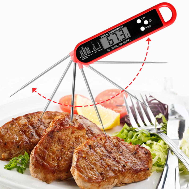 접이식 고기 온도계 디지털 주방 음식 조리 온도계 (고 - Thermometer Digital 리뷰 및 가격