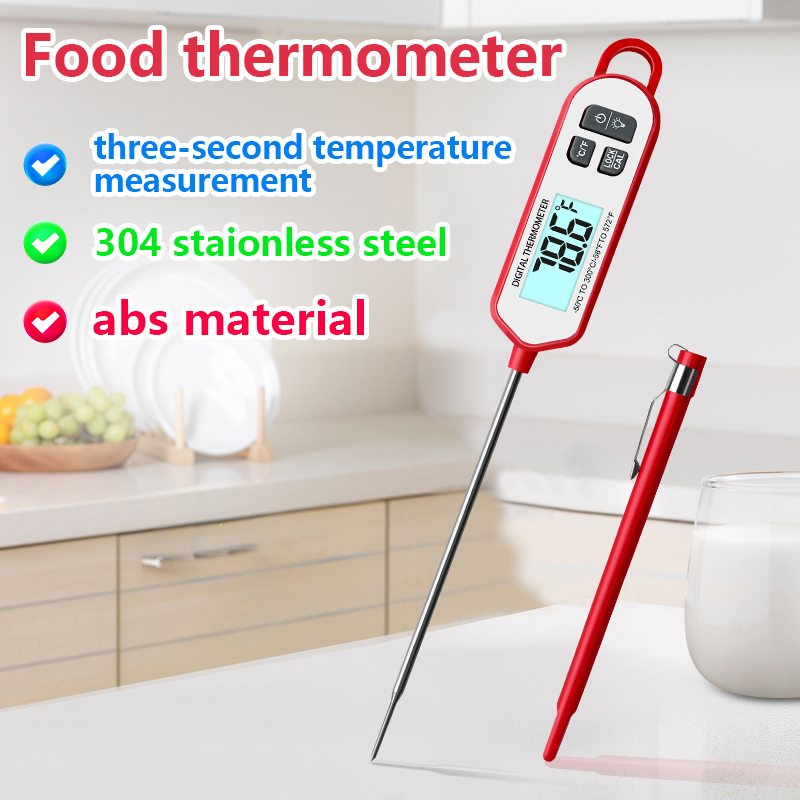 디지털 고기 온도계 즉시 판독 백라이트 디스플레이, 물 - Thermometer Digital 리뷰 및 가격