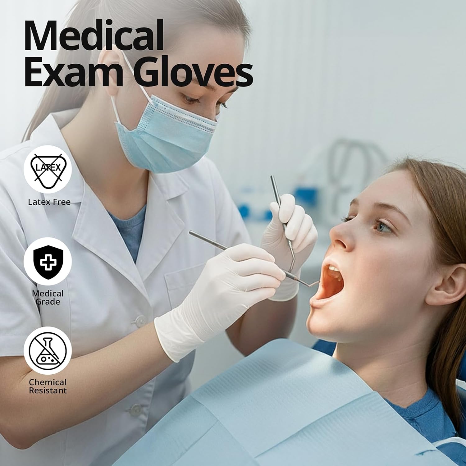 헤비 듀티 화이트 니트릴 장갑, 미끄럼 방지 및 절단  - Medical Gloves 리뷰 및 가격