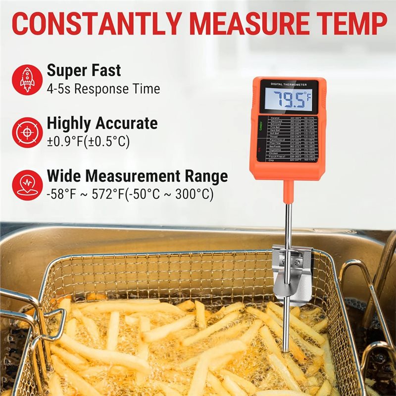 Y42A-TP510 디지털 온도계, 냄비 클립 포함 방 - Thermometer Digital 리뷰 및 가격