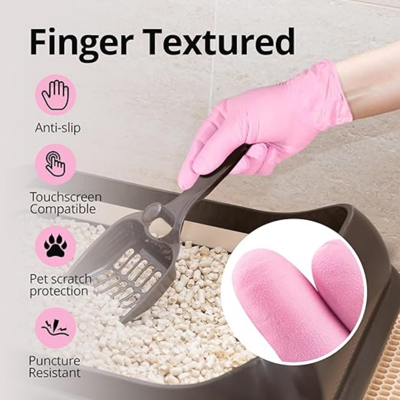 100PCS 일회용 니트릴 장갑 라텍스 프리 청소 장갑 - Medical Gloves 리뷰 및 가격