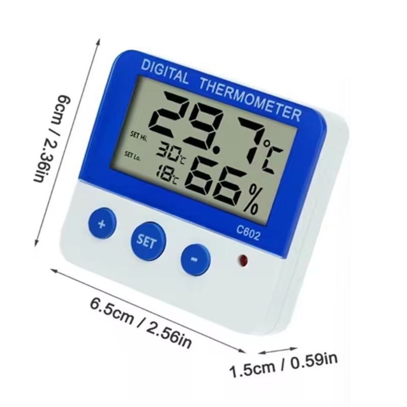 LCD 디스플레이 디지털 냉장고 온도계 (알람 기능 포 - Thermometer Digital 리뷰 및 가격