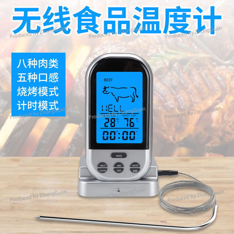 무선 BBQ 타이머 온도계 주방 오븐 음식 온도계 다기 - Thermometer Digital 리뷰 및 가격
