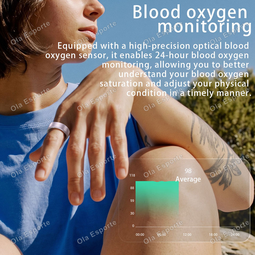 스마트 링 심박수 혈중 산소 수면 추적 링 IP68 방 - Blood Pressure Monitor 리뷰 및 가격