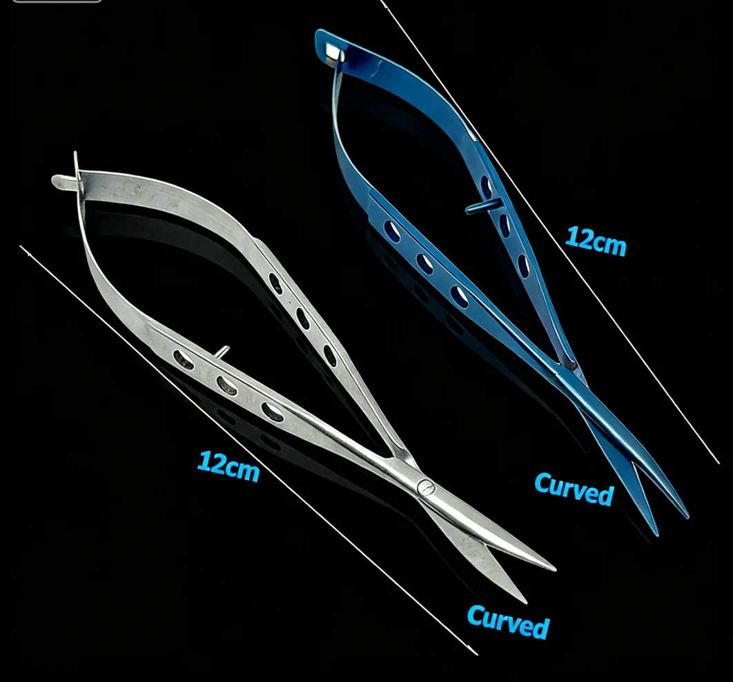 12cm 안과용 결막 가위, 곡선형 팁, 치과 및 안과 - Medical Scissors 리뷰 및 가격