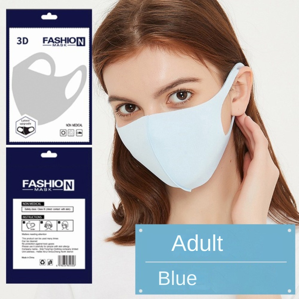 새로운 통기성 아이스 실크 마스크 자외선 차단 세탁 가 - Surgical Mask 리뷰 및 가격
