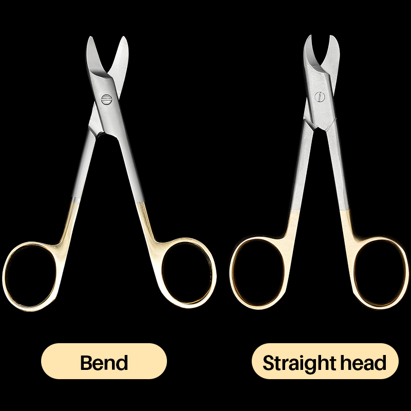 1pc 금속 크라운 가위 스테인레스 스틸 치과 가위 곡 - Medical Scissors 리뷰 및 가격