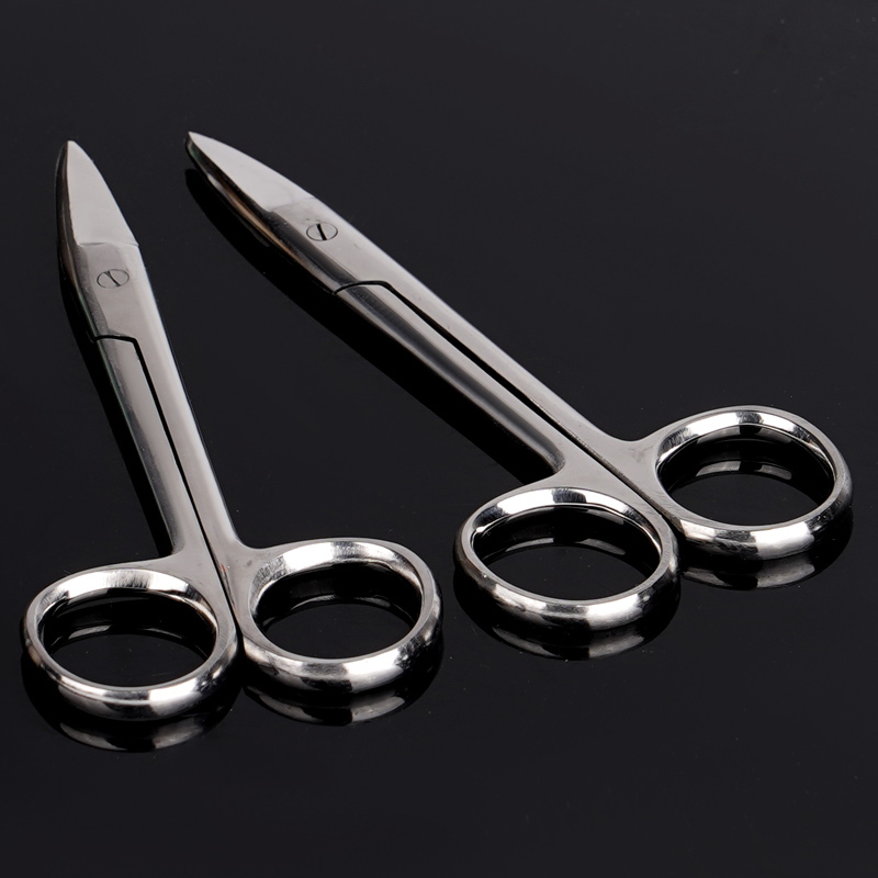 1pc 금속 크라운 가위 스테인레스 스틸 치과 가위 곡 - Medical Scissors 리뷰 및 가격