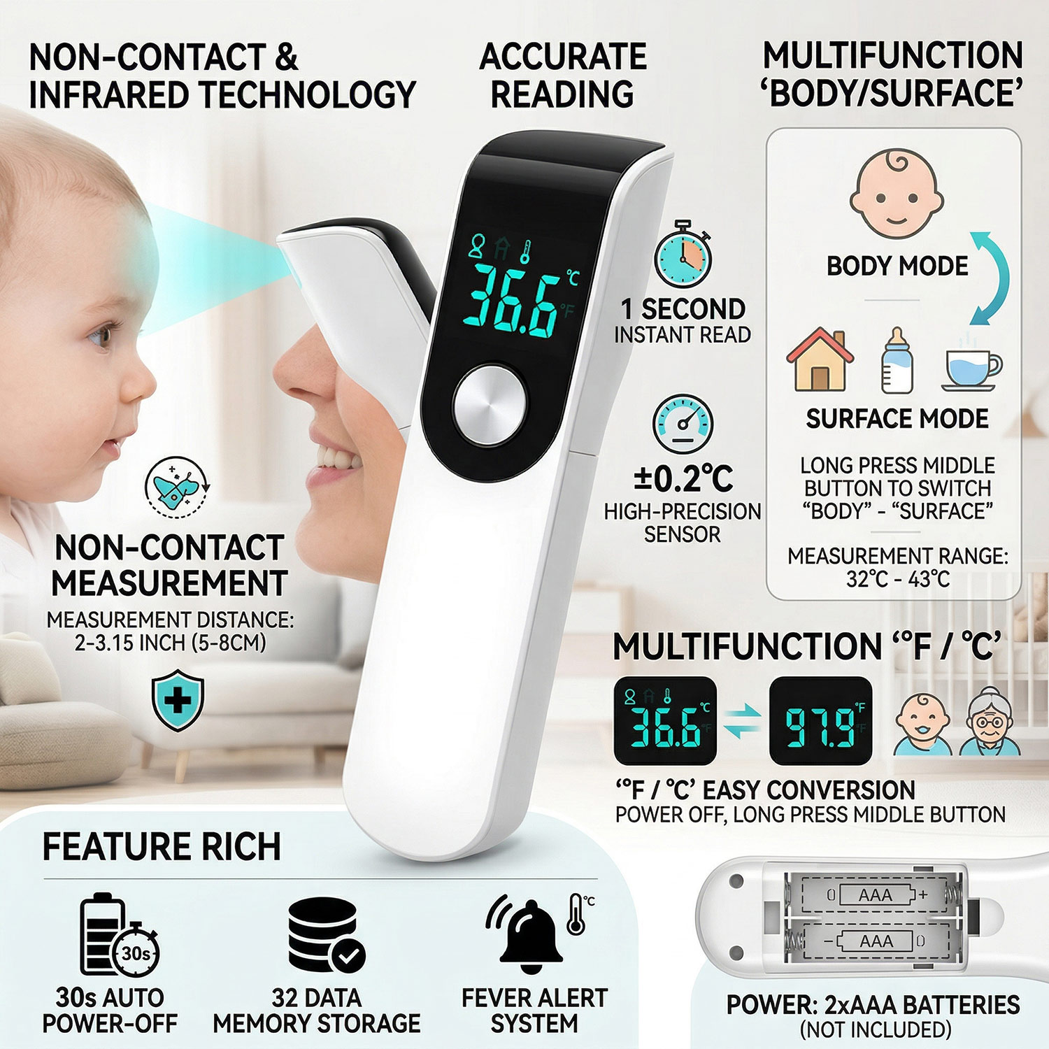 의료용 이마 체온계, 손가락 끝 맥박 산소 측정기, 혈 - Pulse Oximeter 리뷰 및 가격