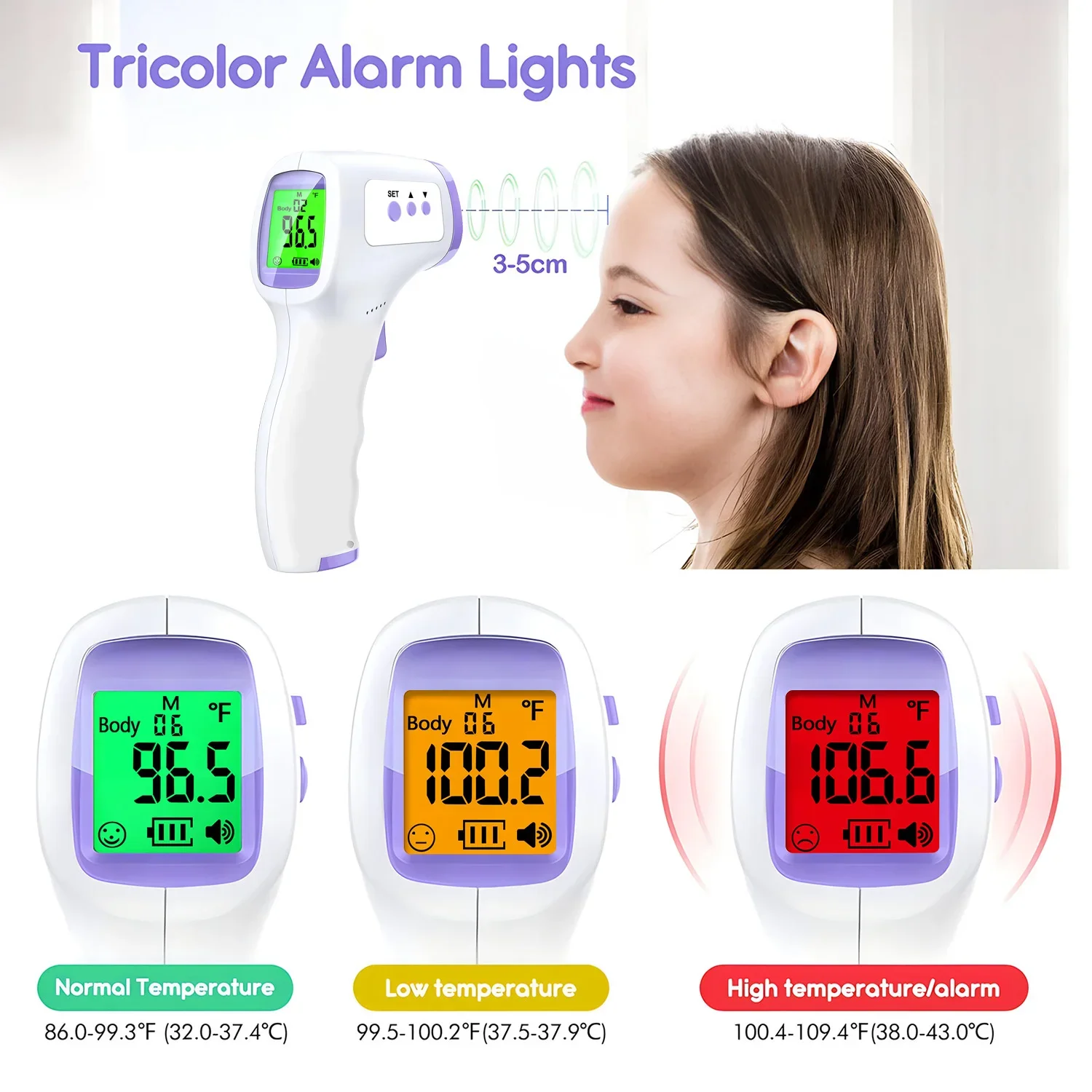의료용 적외선 체온계, LED 디지털 백라이트, 비접촉 - Pulse Oximeter 리뷰 및 가격